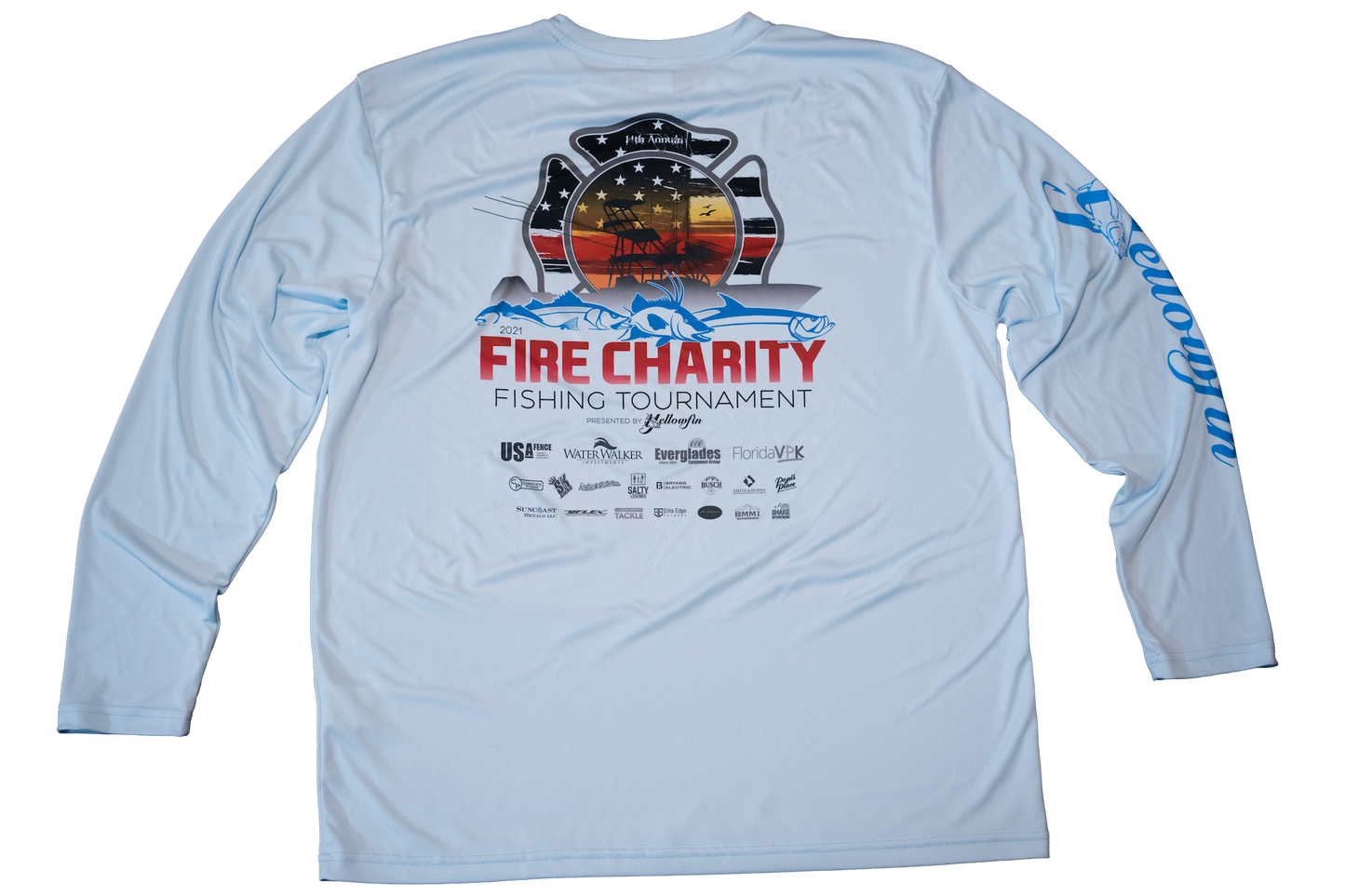 2021 Men's Long Sleeve - Ice Blue