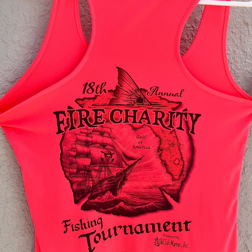 2025 Women's Tank Top - Hot Coral